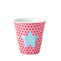 Girl melamine small cup with pink star print Rice DK